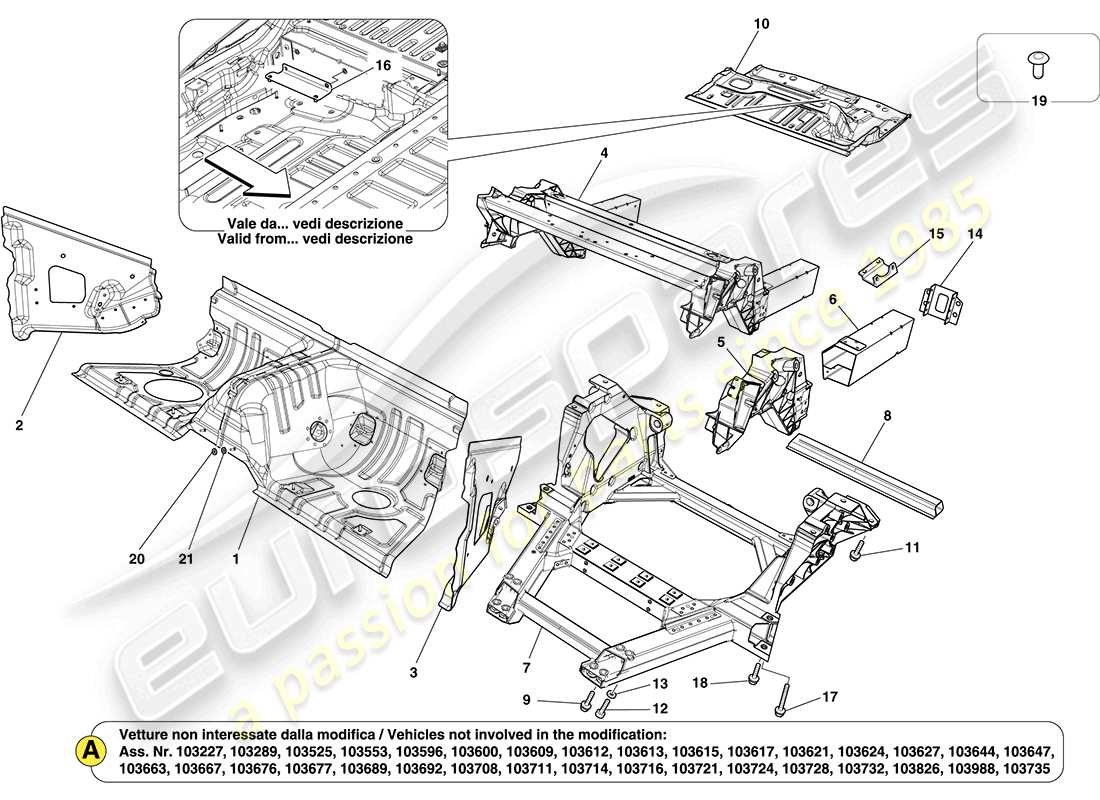 part diagram containing part number 10520004