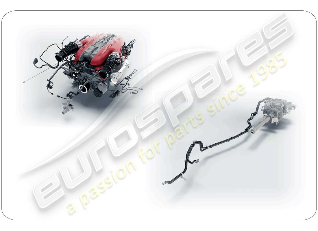 ferrari gtc4 lusso (usa) spare assembly units part diagram