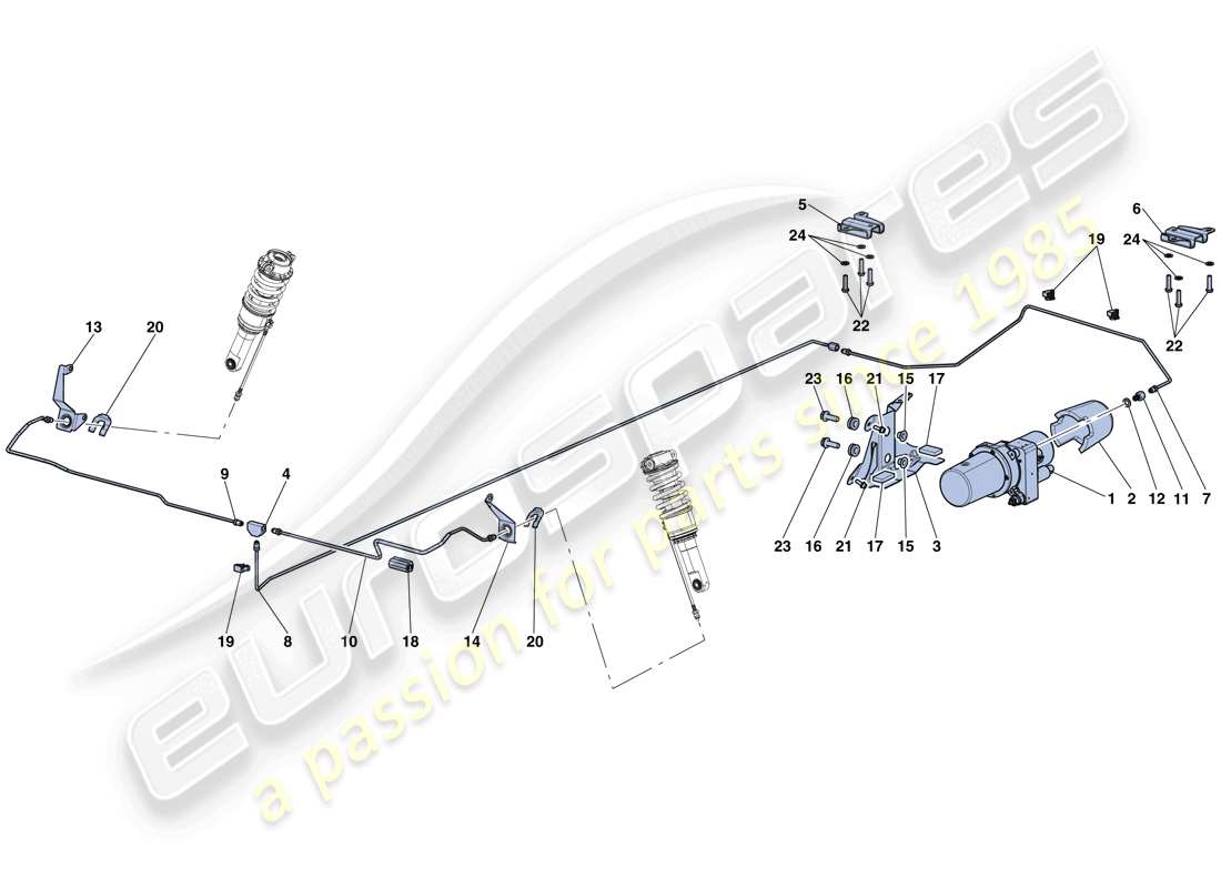 ferrari laferrari aperta (usa) lifting the vehicle part diagram