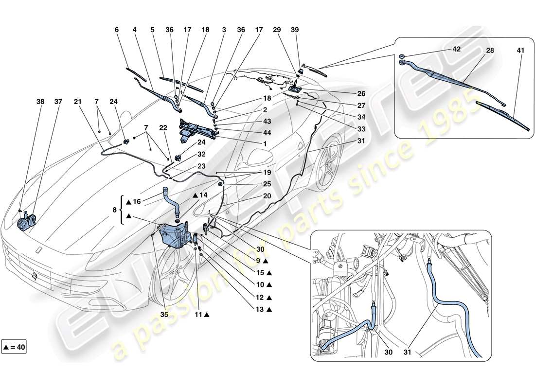 part diagram containing part number 82196500