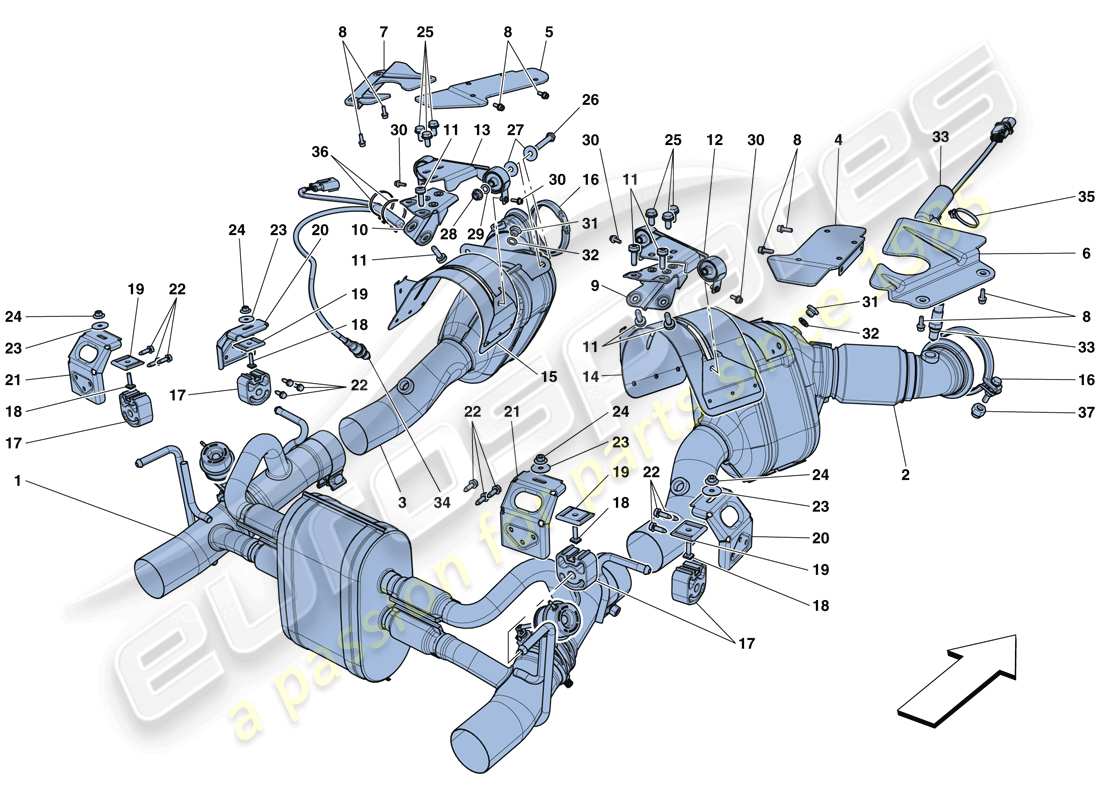 part diagram containing part number kl-fer-488-200-cs-ss