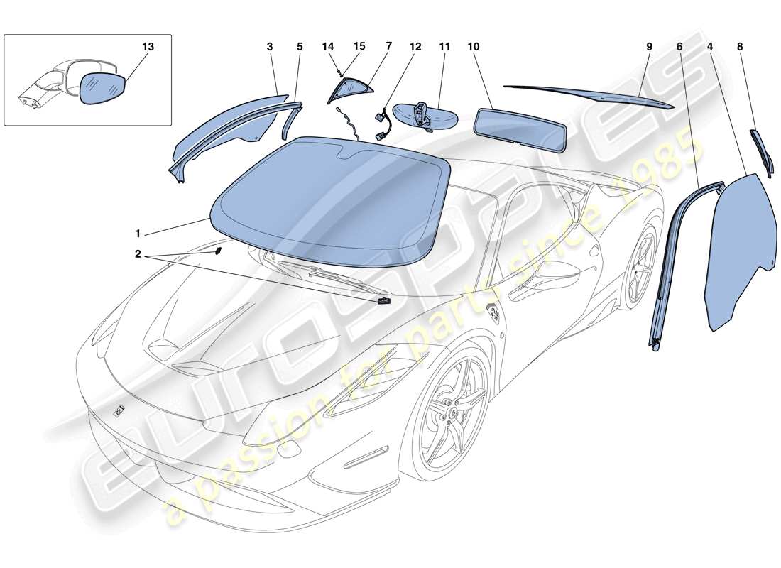 part diagram containing part number 85676000