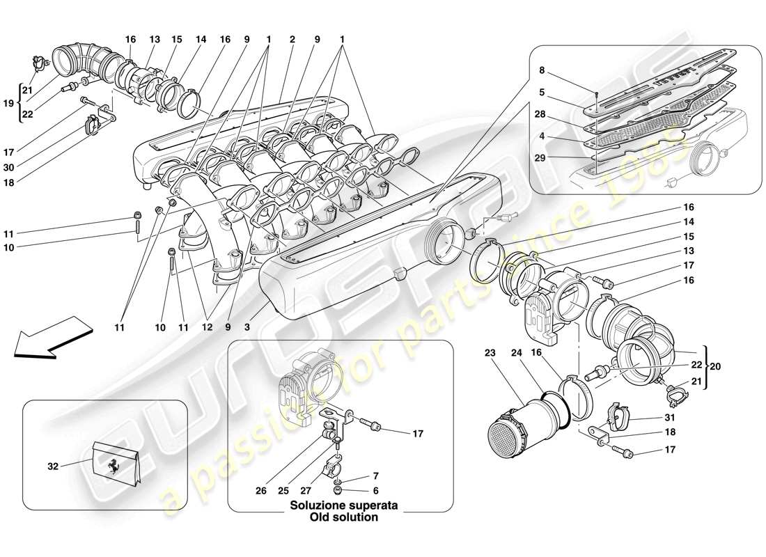 part diagram containing part number 180045