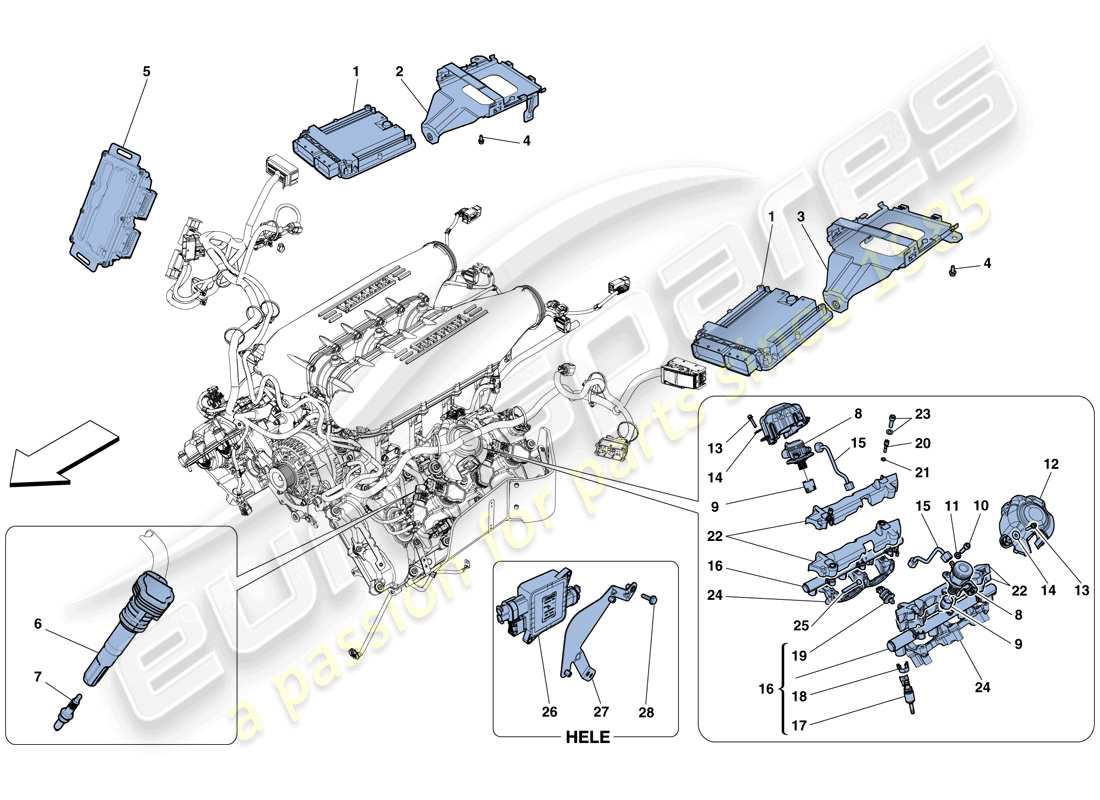 part diagram containing part number 252704