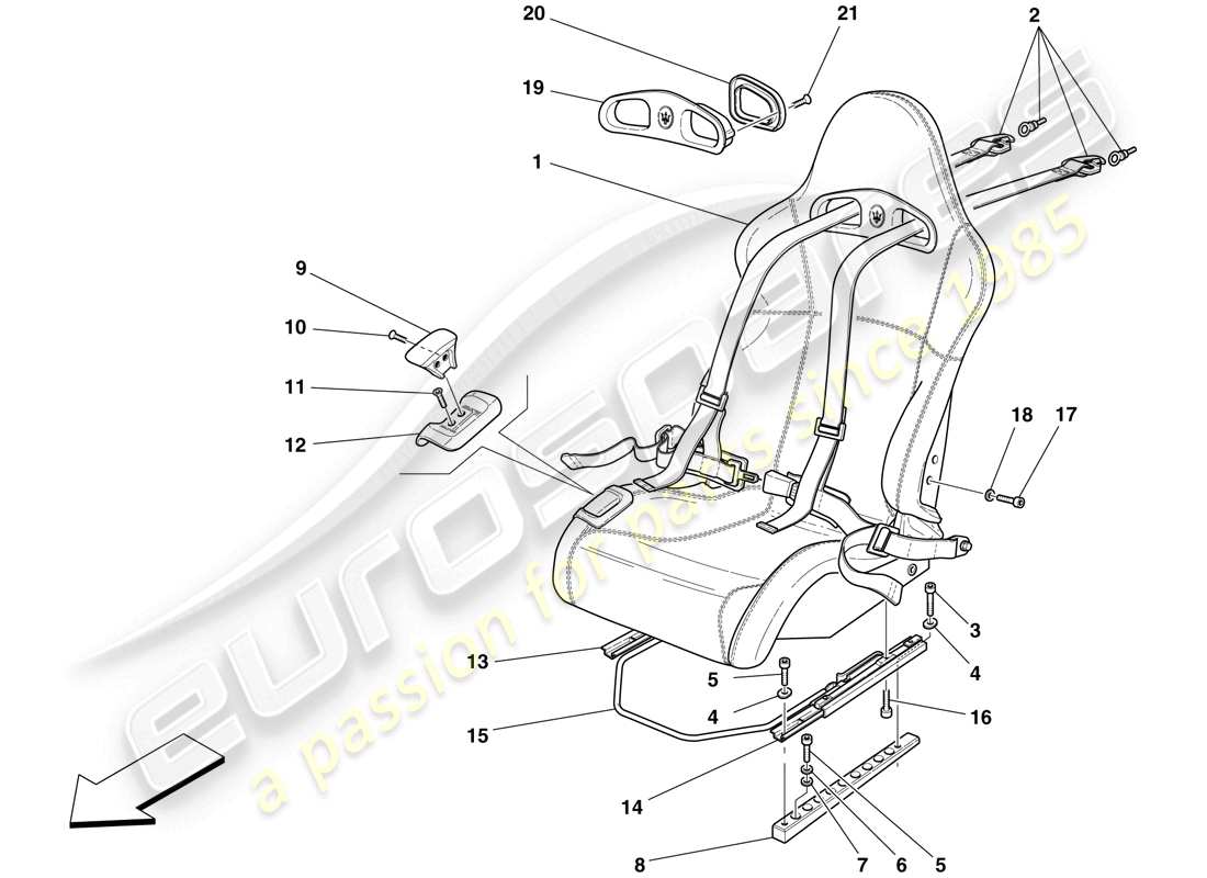 part diagram containing part number 67347600