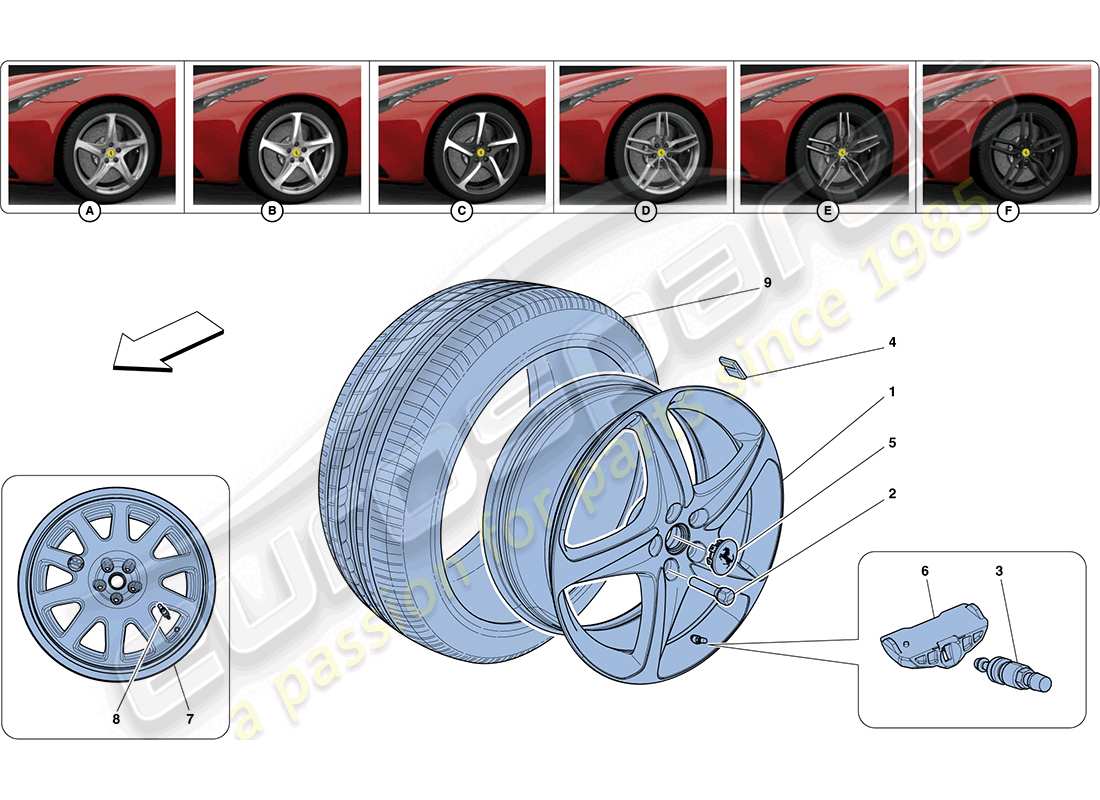 part diagram containing part number 272381