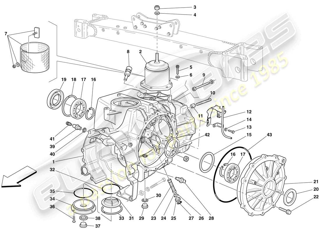 part diagram containing part number 16288424