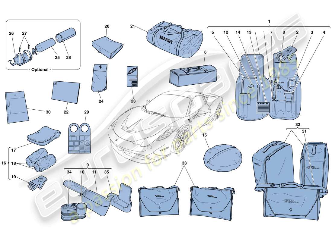 part diagram containing part number 305545