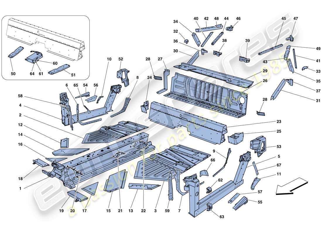 part diagram containing part number 309919