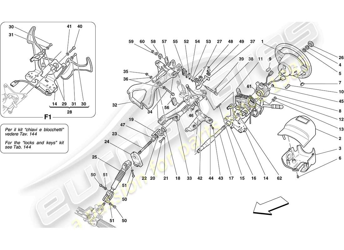 part diagram containing part number 80898100