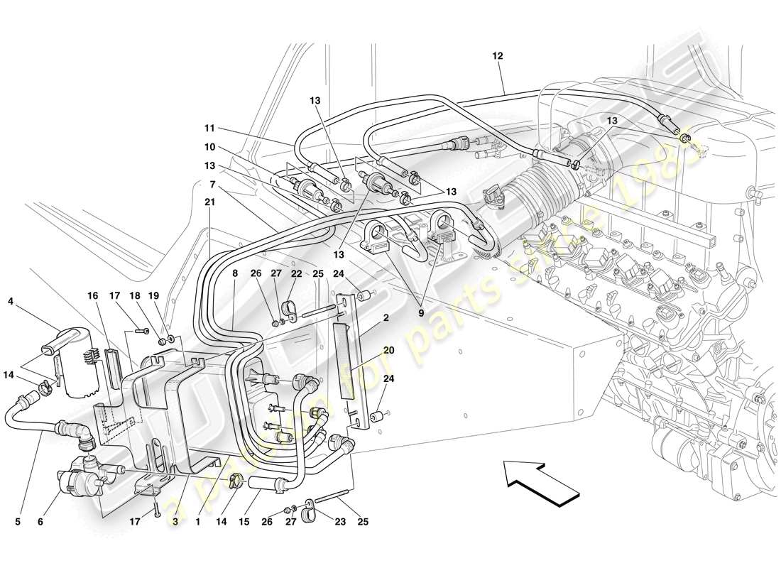 part diagram containing part number 13432070