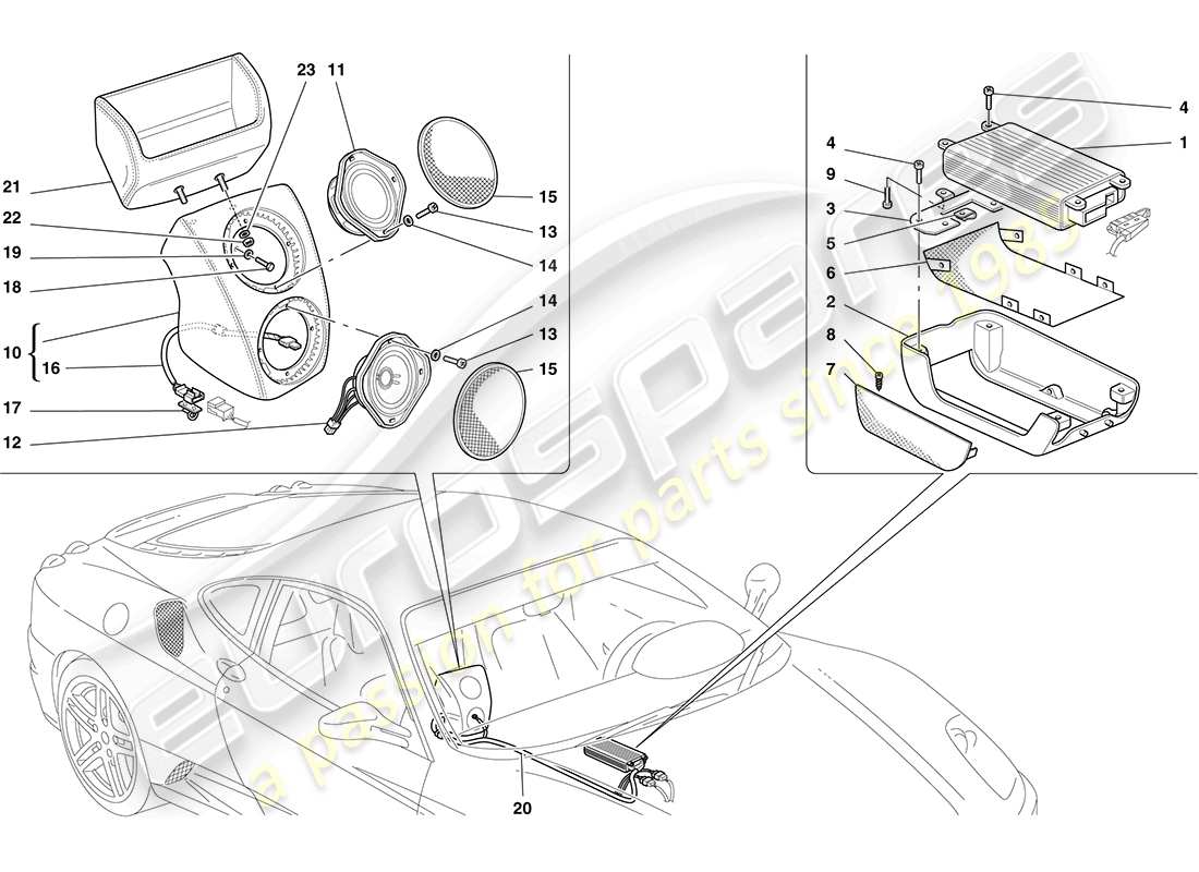 part diagram containing part number 68935400