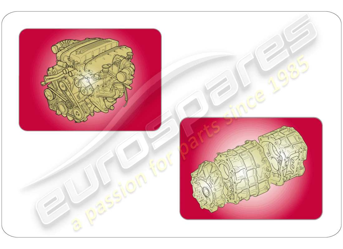 ferrari 612 scaglietti (europe) spare assembly units parts diagram