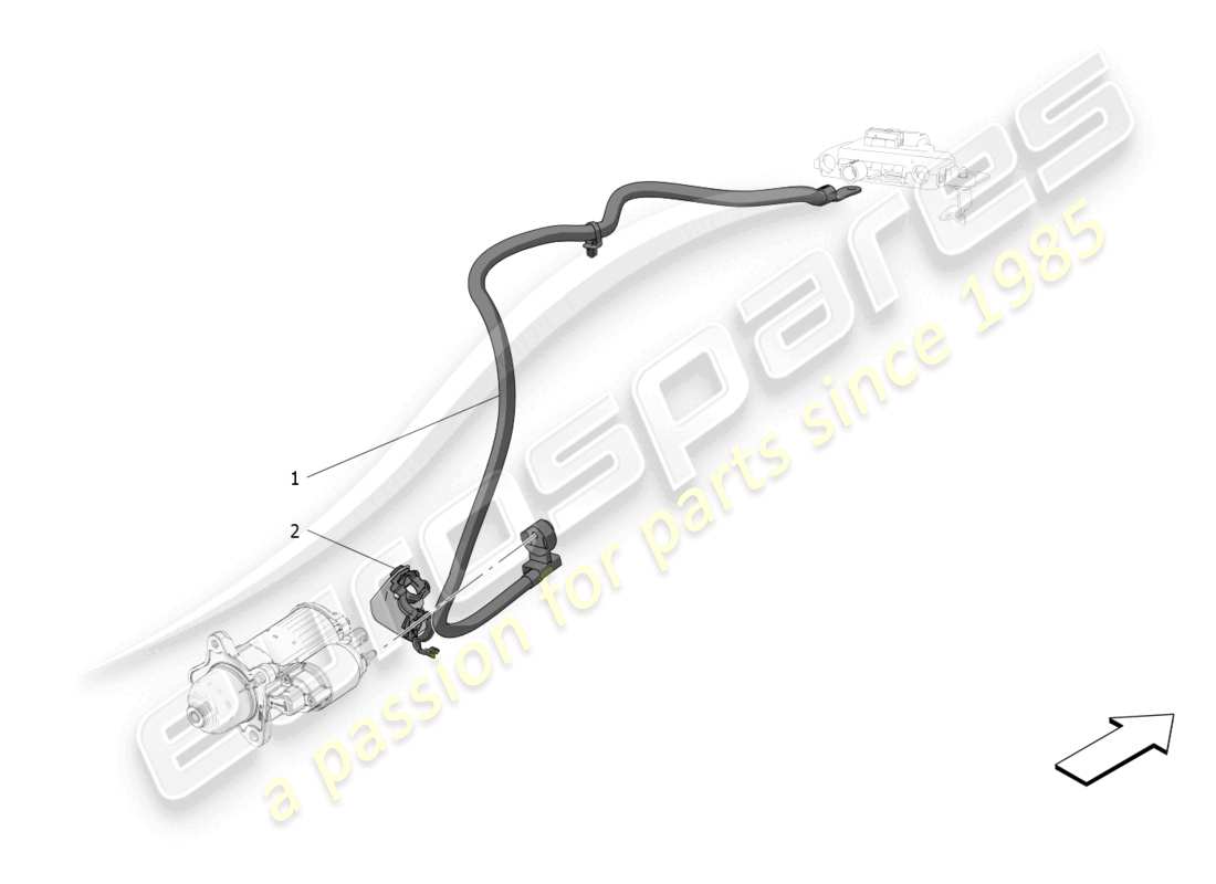 maserati grecale gt (2023) main wiring part diagram