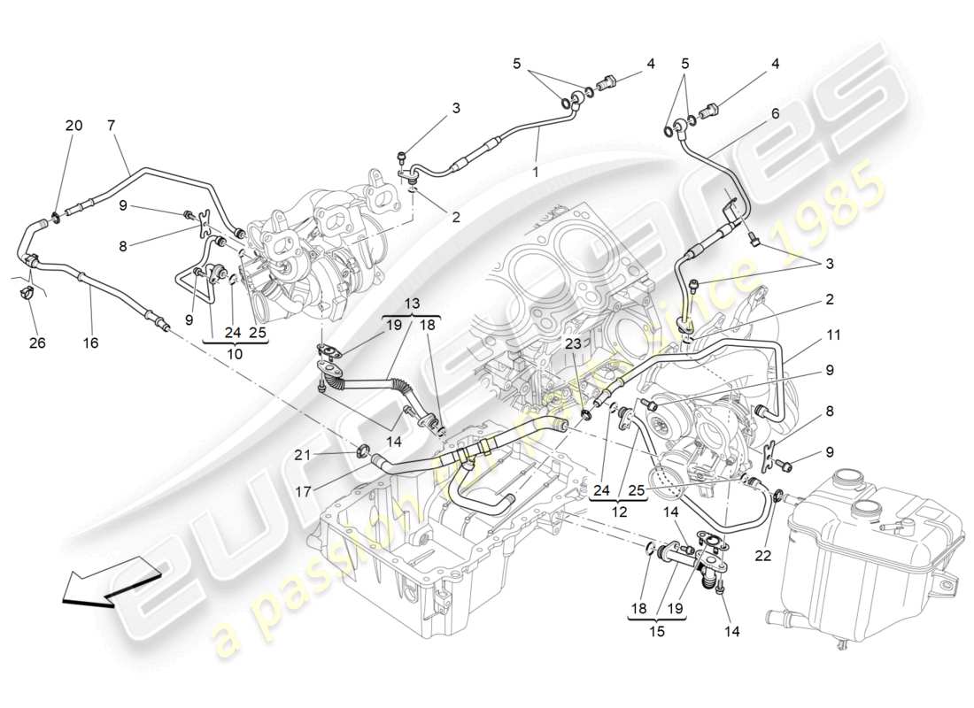 part diagram containing part number 319864