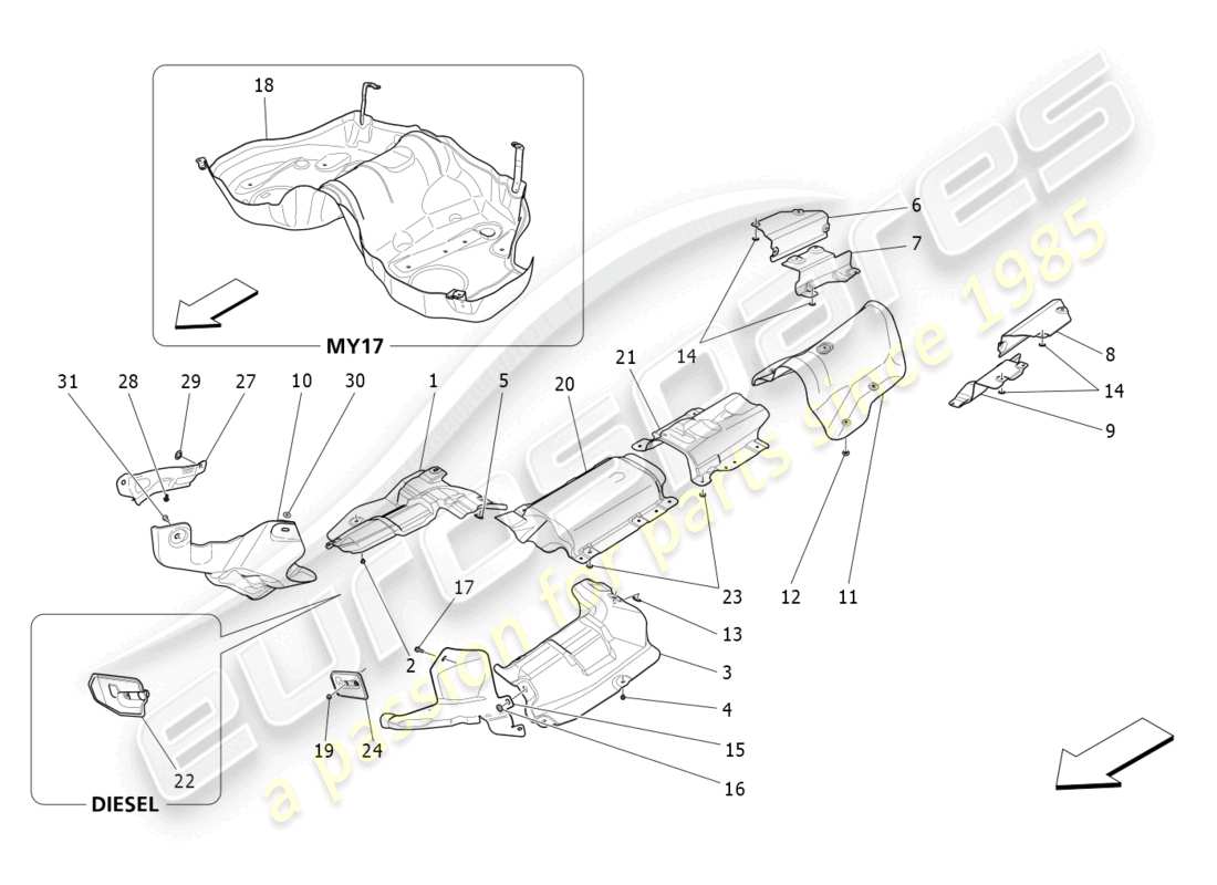 part diagram containing part number 670003899