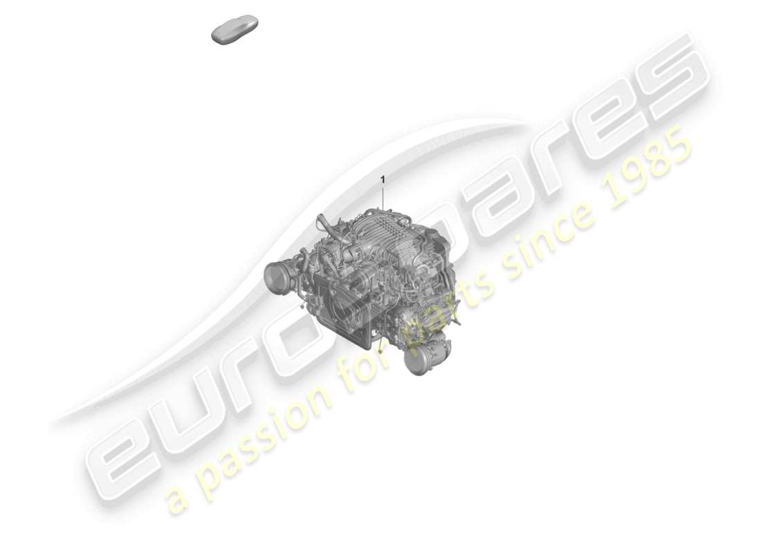 porsche 992 gt3/rs/st (2021 - 9j1) replacement engine for vehicles with a petrol particulate filter part diagram