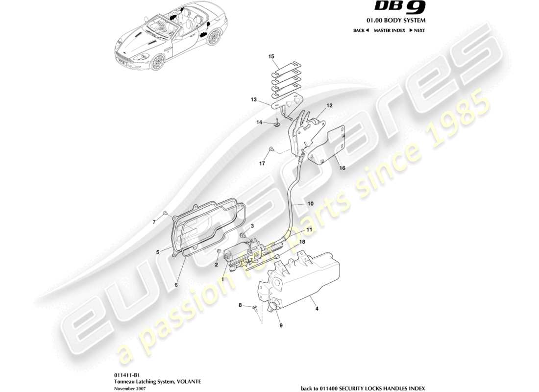 part diagram containing part number 701196