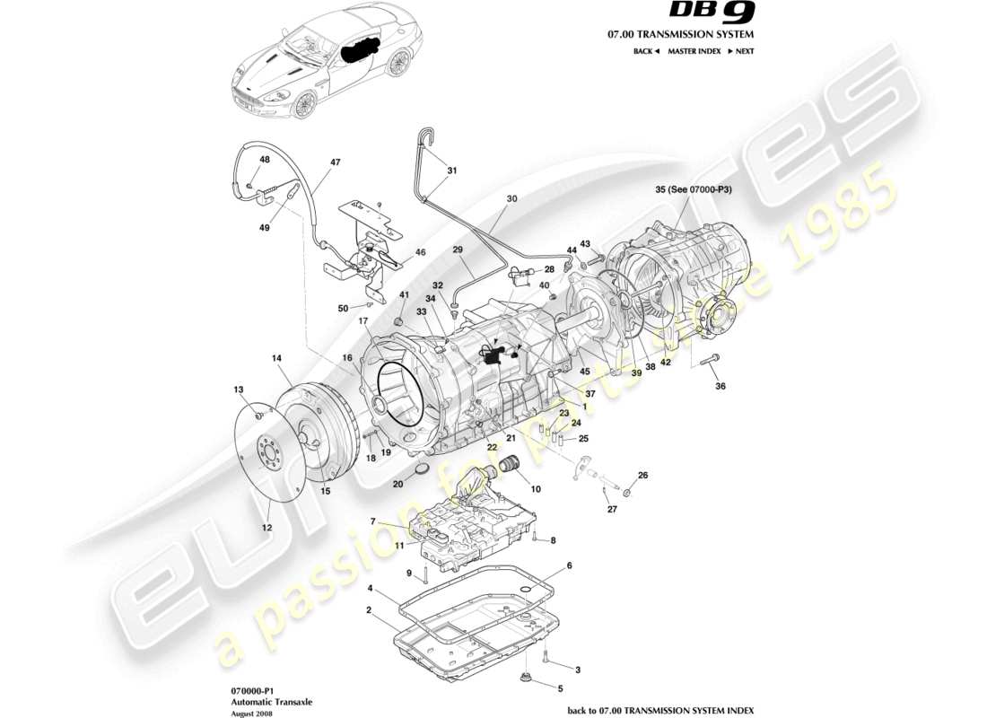 part diagram containing part number 4g43-7z309-ac