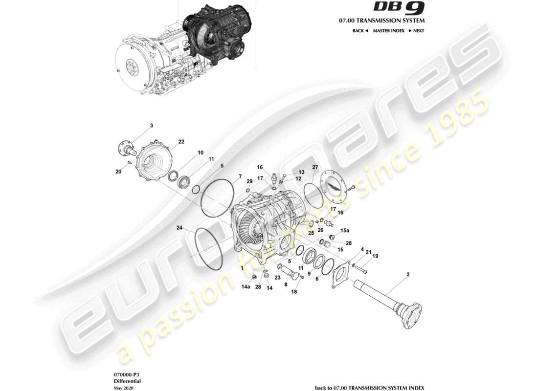 part diagram containing part number 4g43-7j271-ab