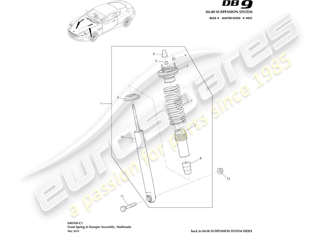 part diagram containing part number 6g43-18b036-ec