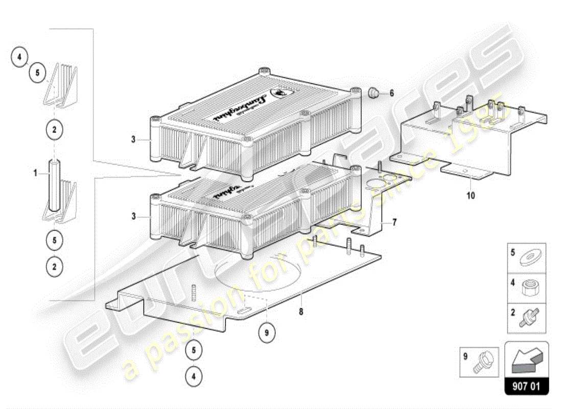 lamborghini diablo vt (1996) electrics part diagram