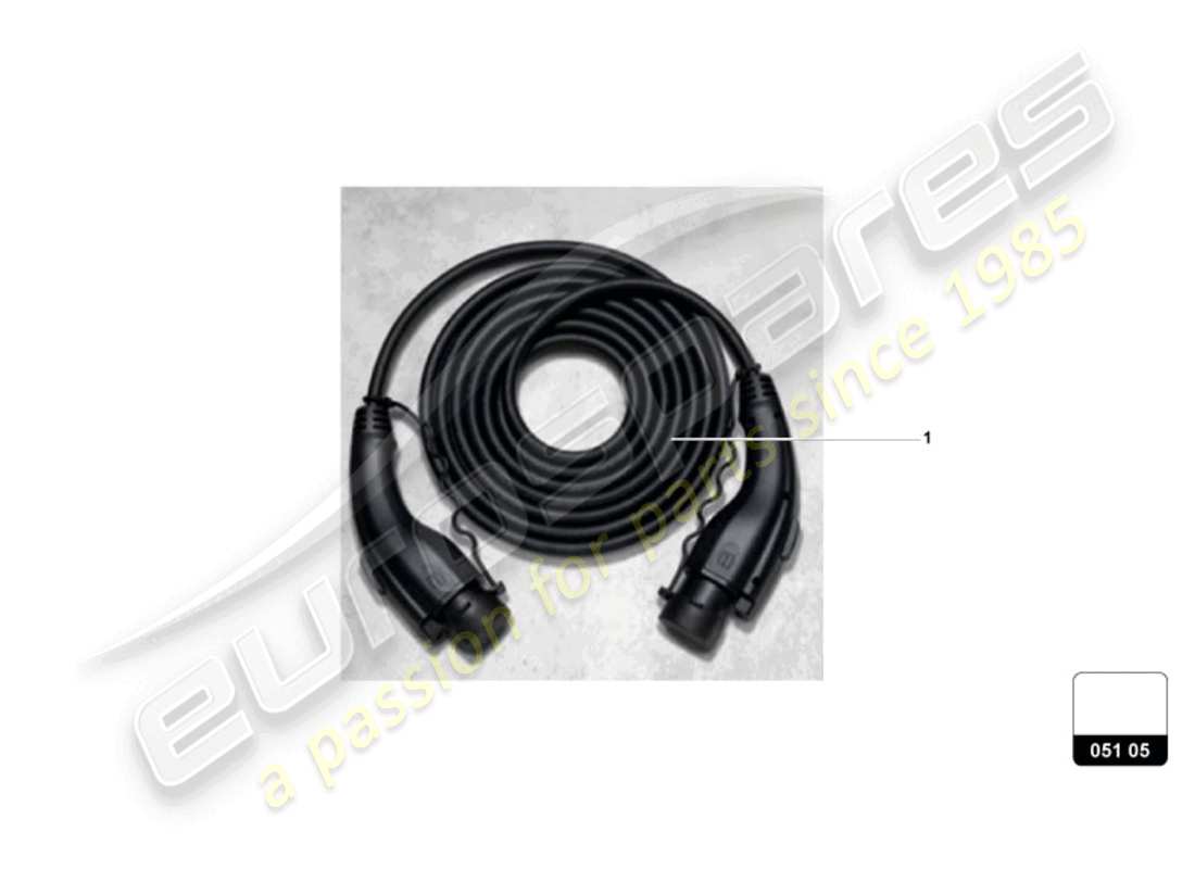 lamborghini revuelto coupe (accessories) cable part diagram