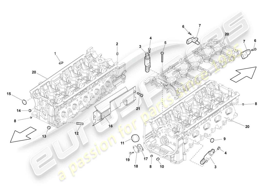 lamborghini blancpain sts (2013) impulse sender part diagram