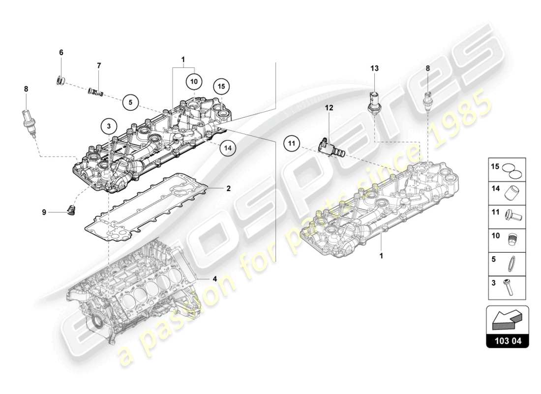 lamborghini sto (2024) engine compartment lid part diagram