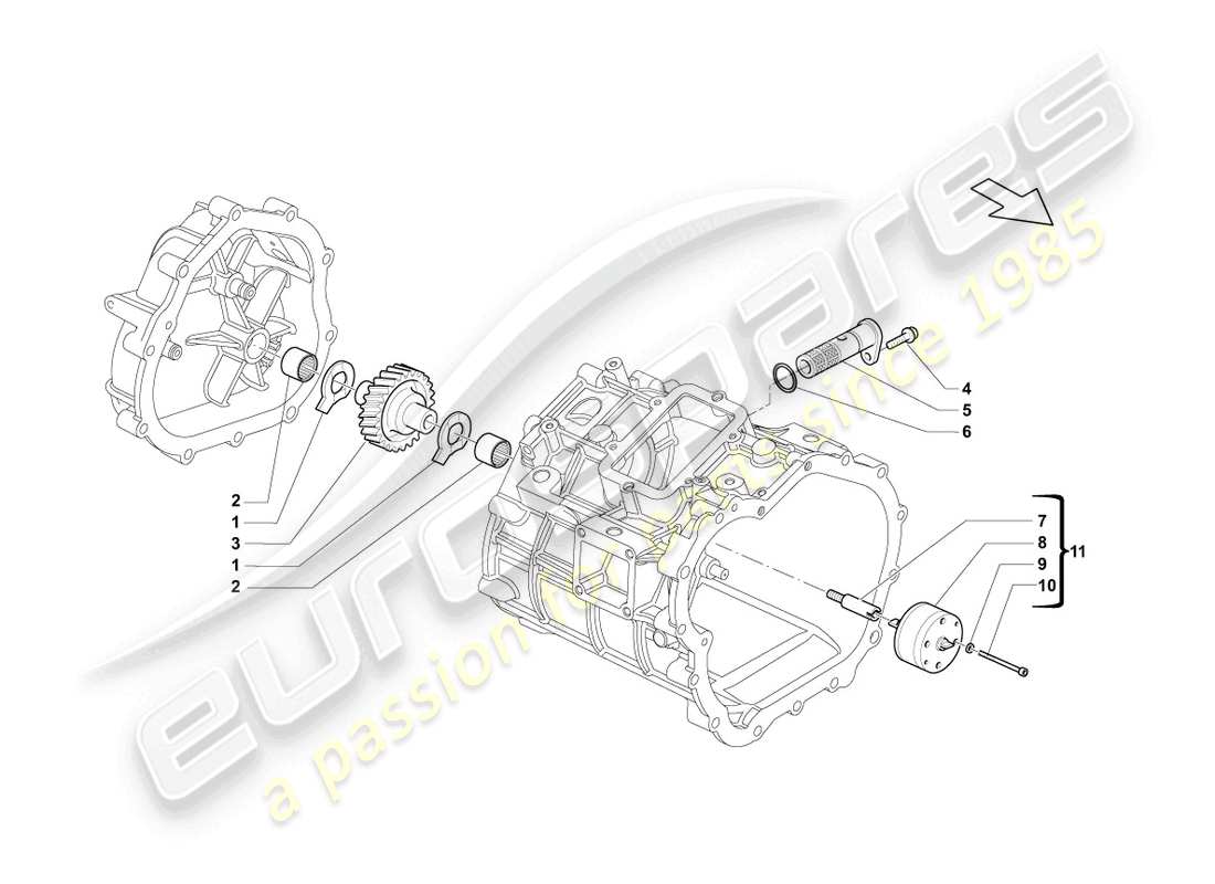 lamborghini lp550-2 spyder (2011) oil pump part diagram