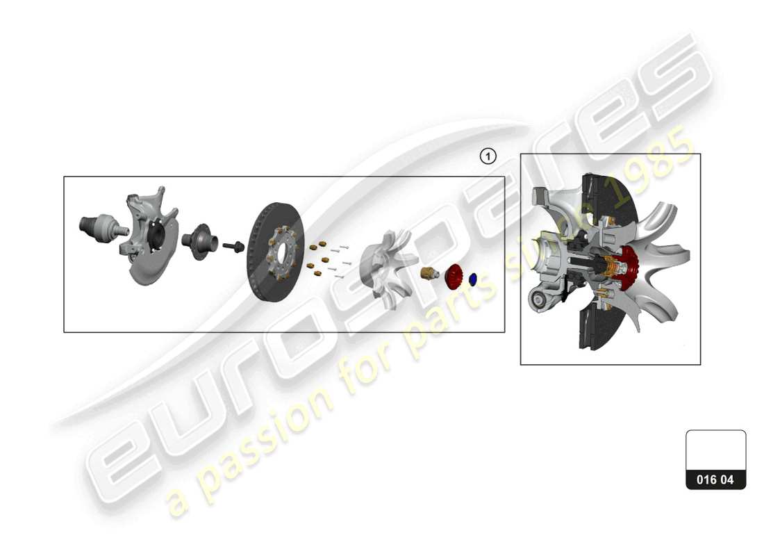 lamborghini aventador ultimae (accessories) wheel nut part diagram