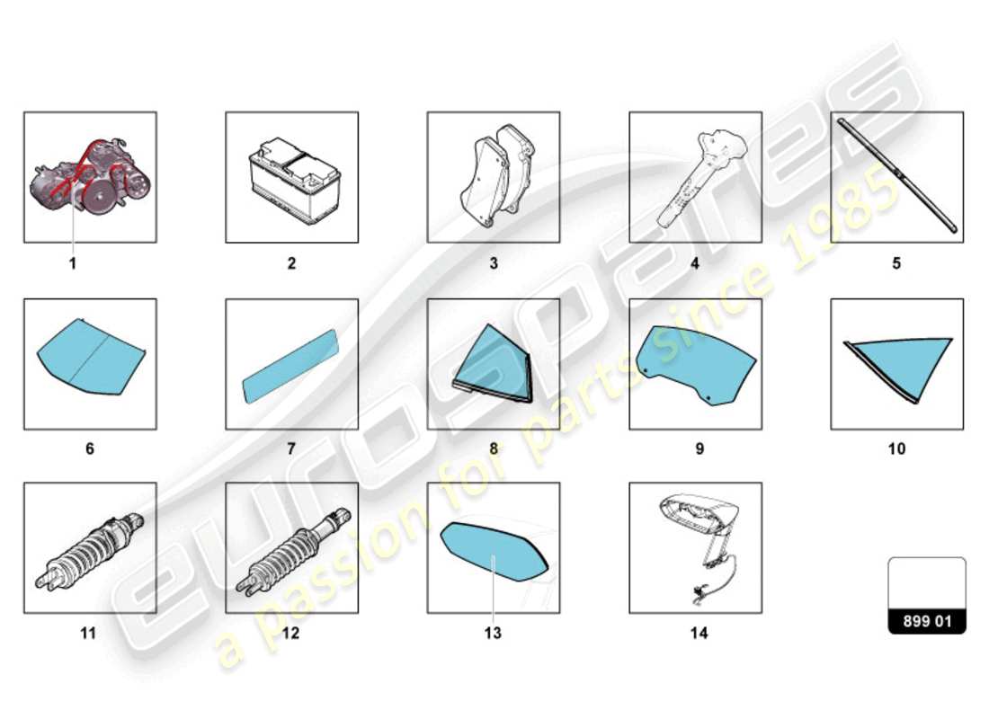 lamborghini ultimae (2022) for pick-up part diagram