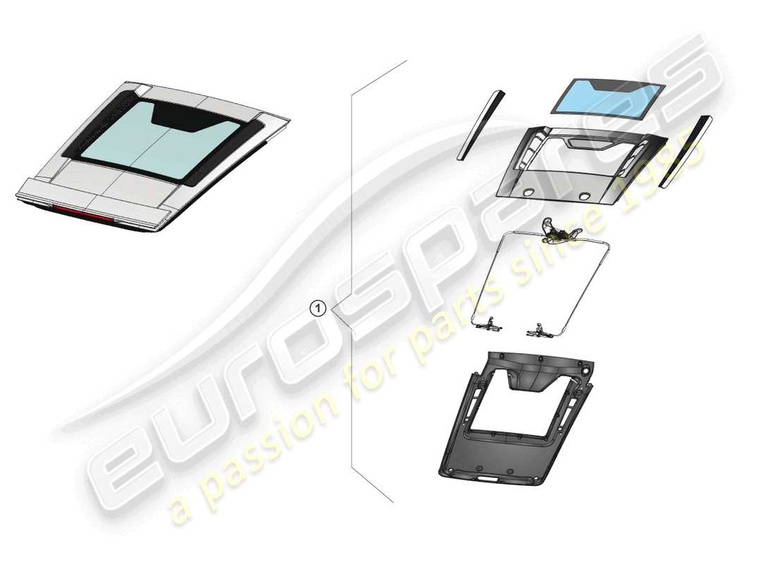 lamborghini lp570-4 sl (accessories) retrofit kit part diagram