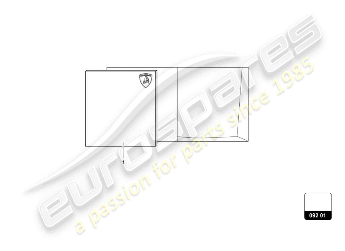 lamborghini urus performante (accessories) cleaning agent set part diagram