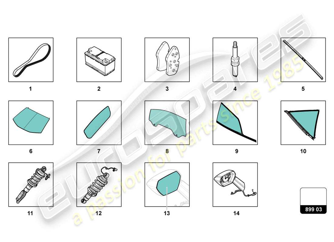 lamborghini evo spyder 2wd (2022) for pick-up part diagram