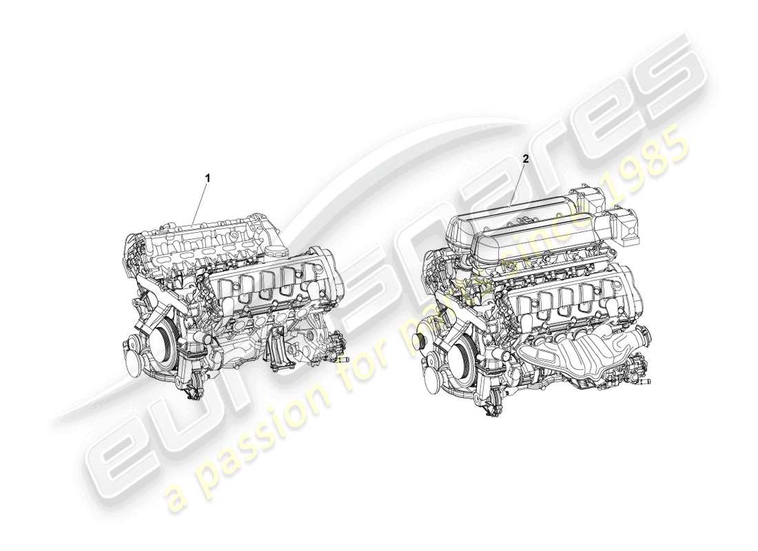 lamborghini blancpain sts (2013) base engine part diagram