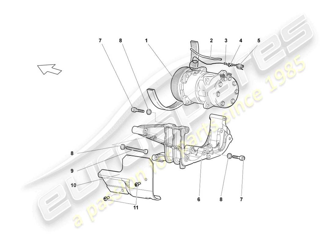 part diagram containing part number 07m145169c