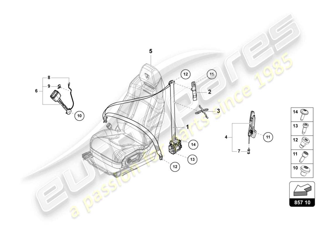 part diagram containing part number 4ml857705arl8