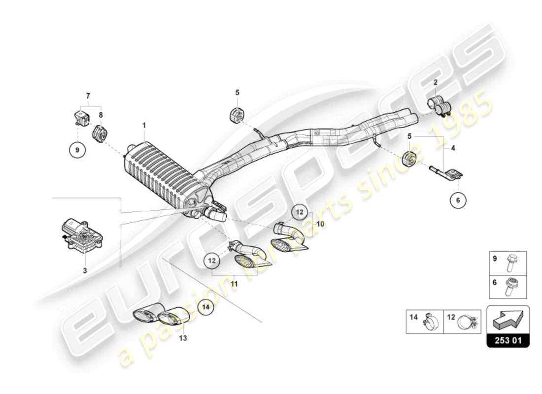 part diagram containing part number 4m8253078bm