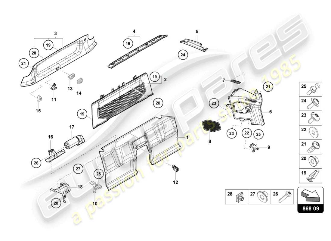 part diagram containing part number 4t3868571a