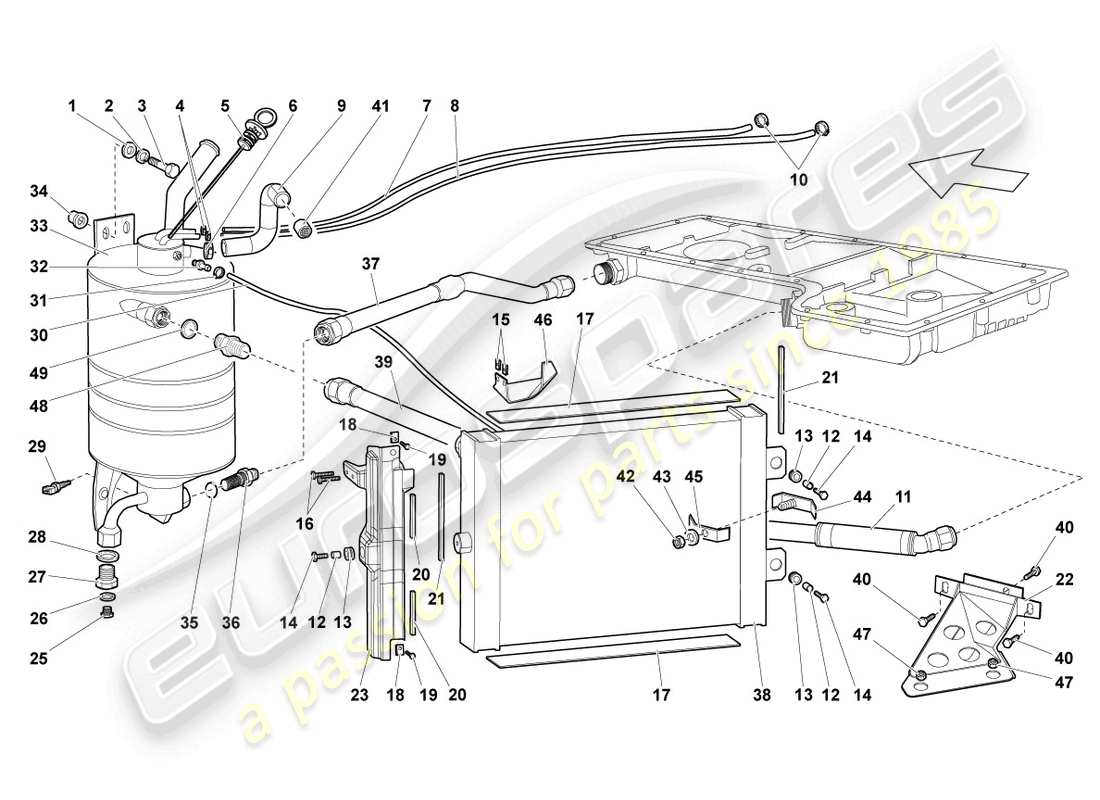 part diagram containing part number 07m117021a