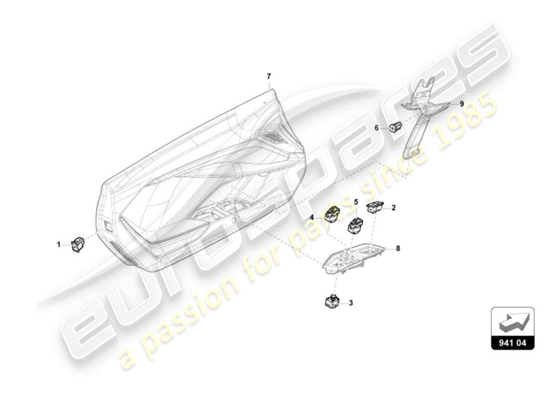 part diagram containing part number 4ke962107