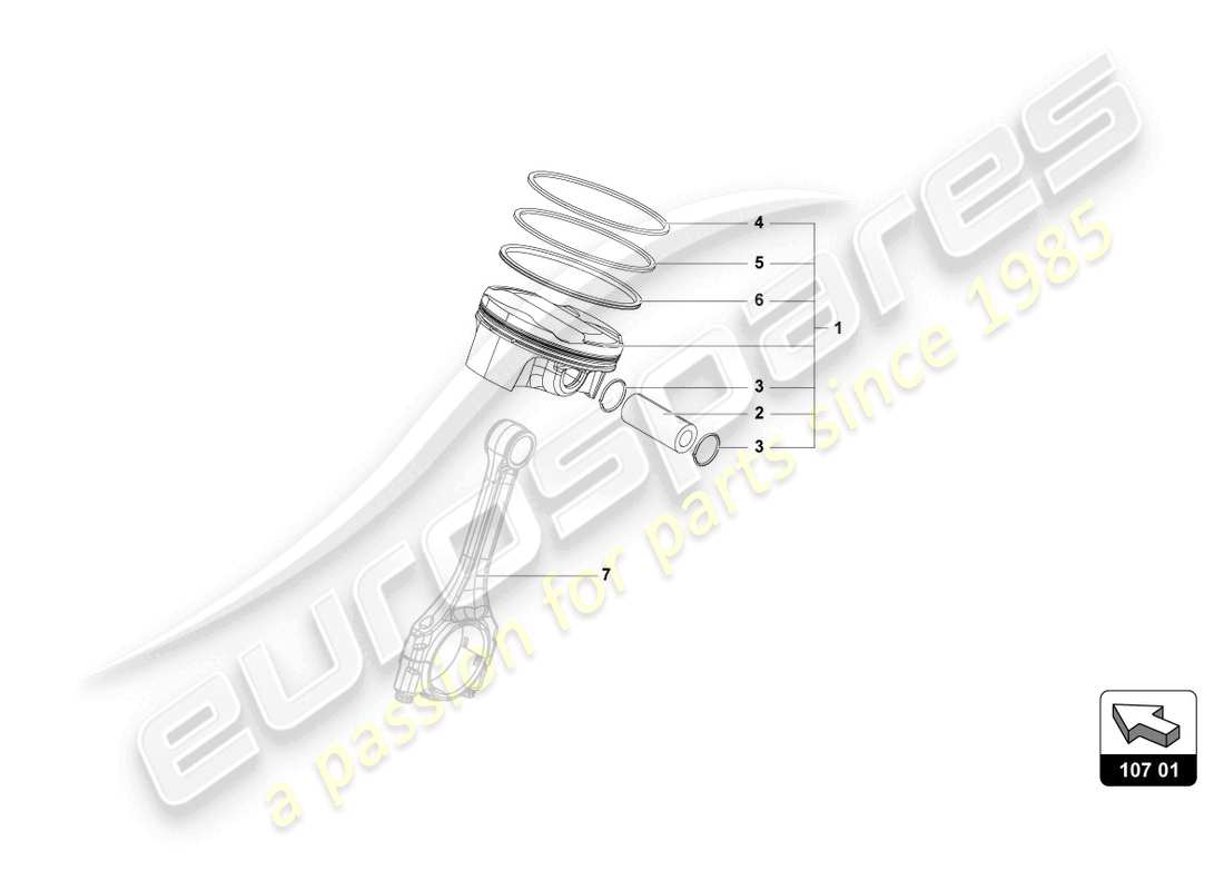 lamborghini lp770-4 svj coupe (2022) piston part diagram