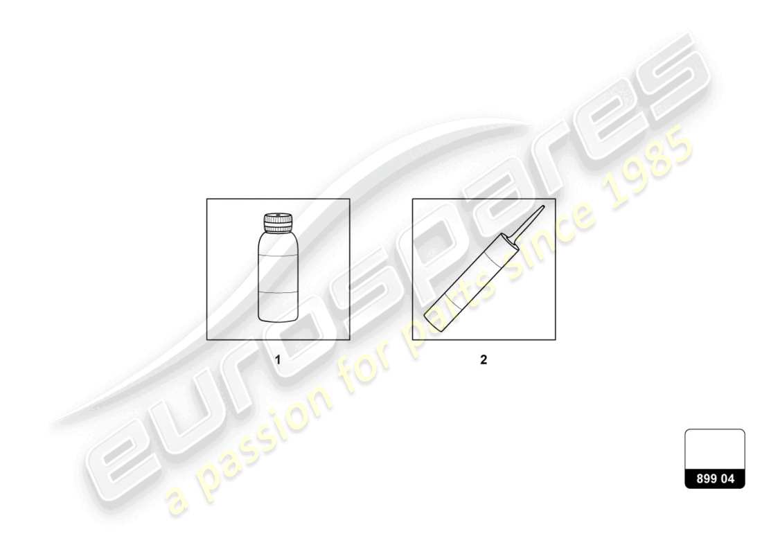 lamborghini urus (2020) maintenance part diagram