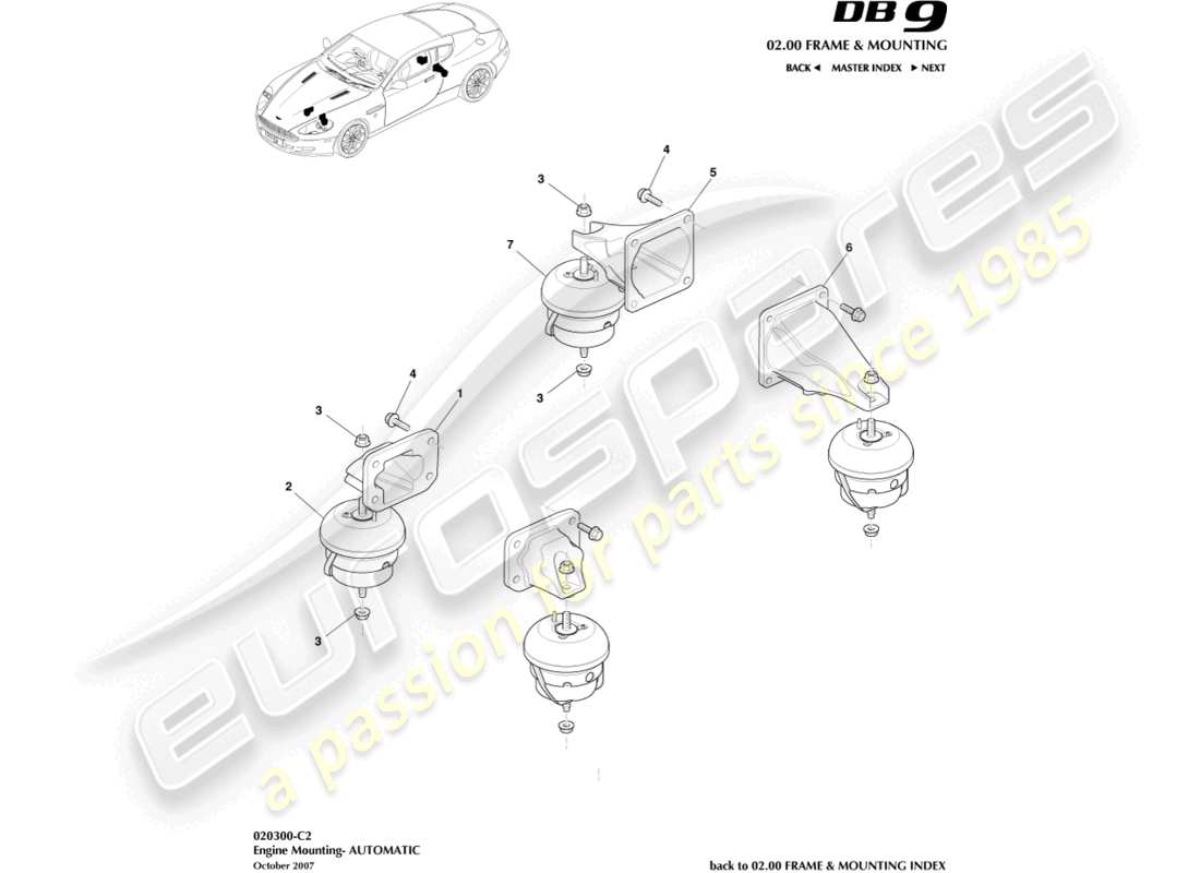 part diagram containing part number 4g43-6031-ac