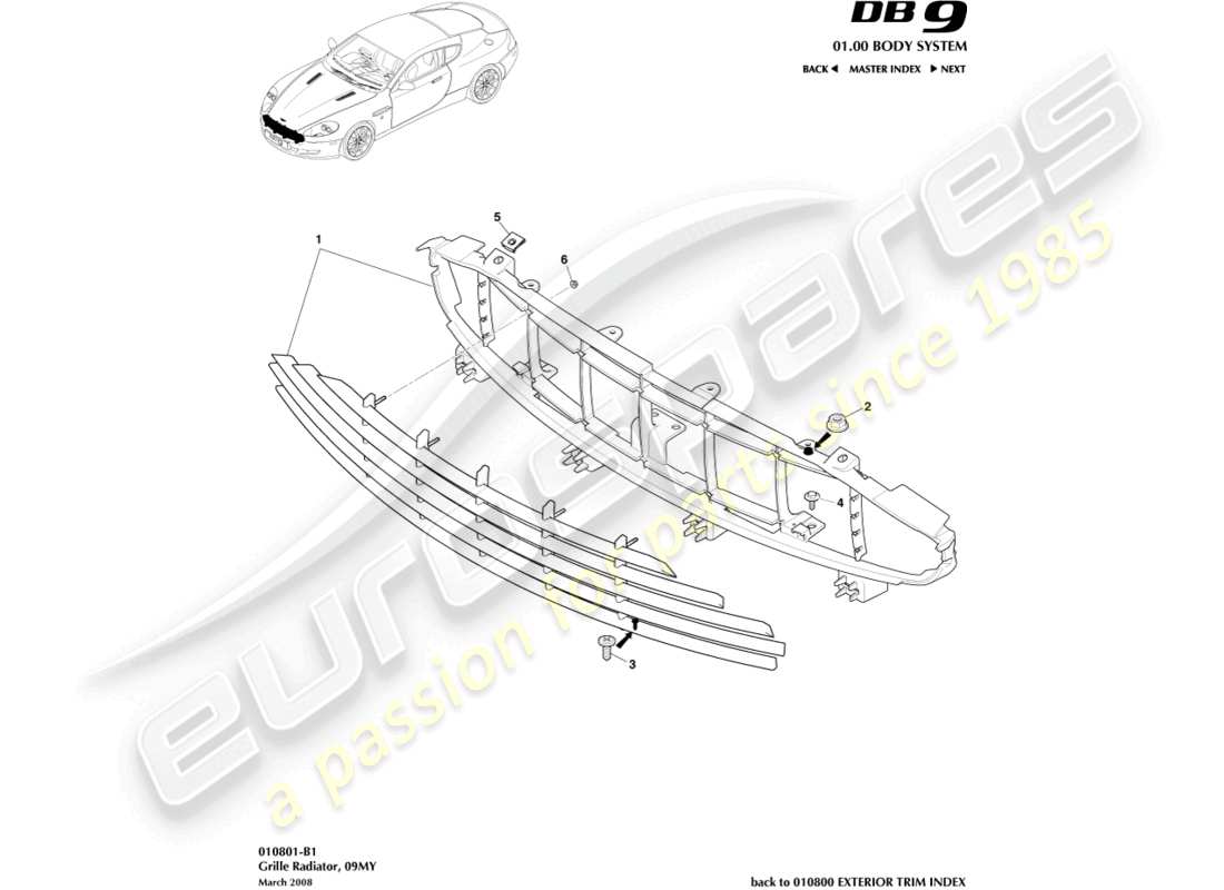 part diagram containing part number 4g43-51757-aa