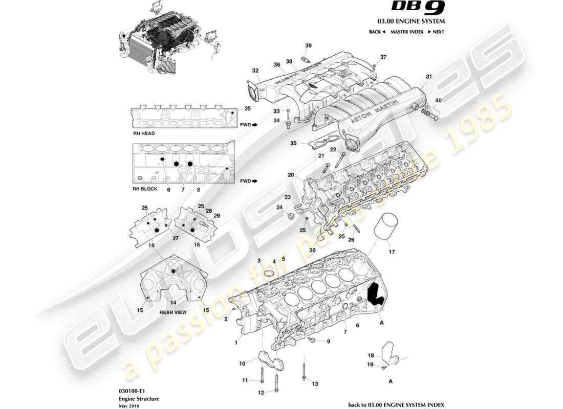 part diagram containing part number 01-84999