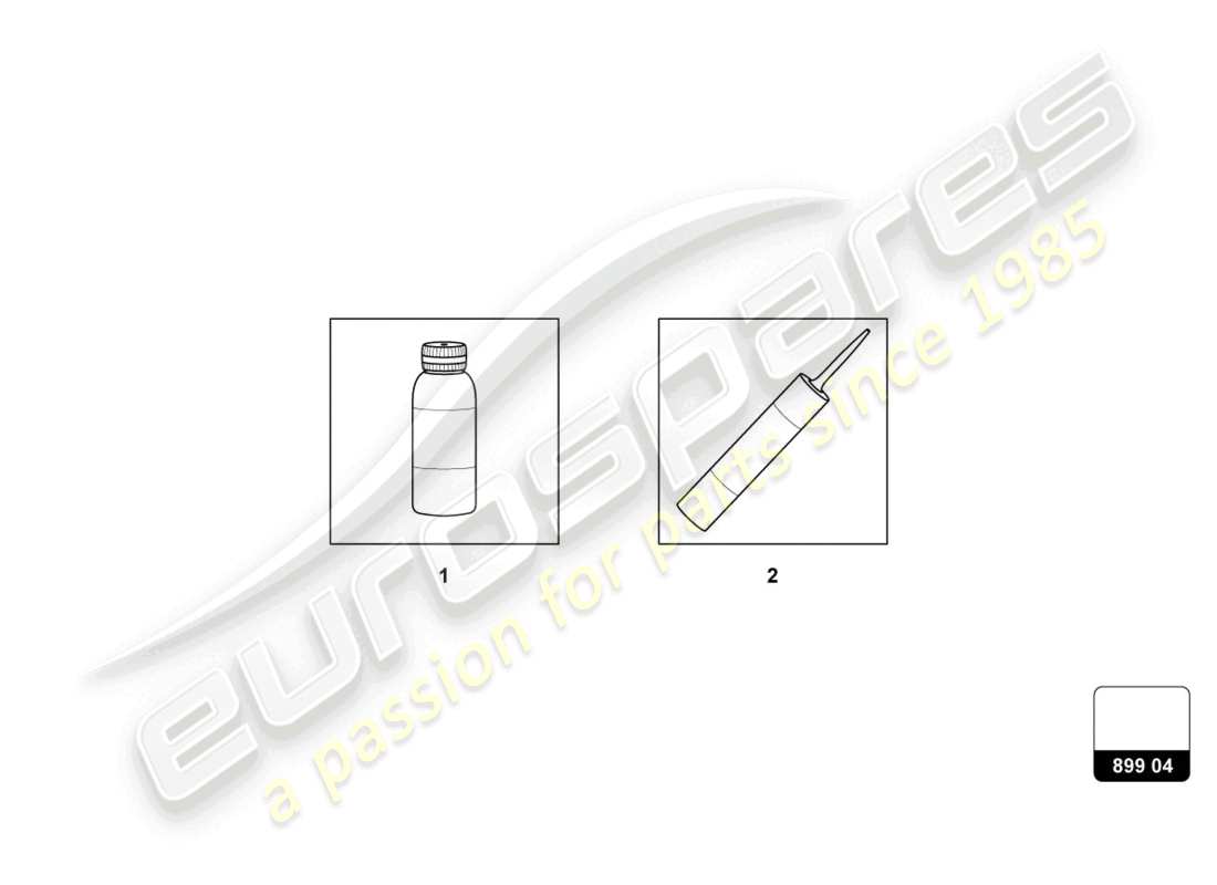 lamborghini urus s (2024) maintenance part diagram