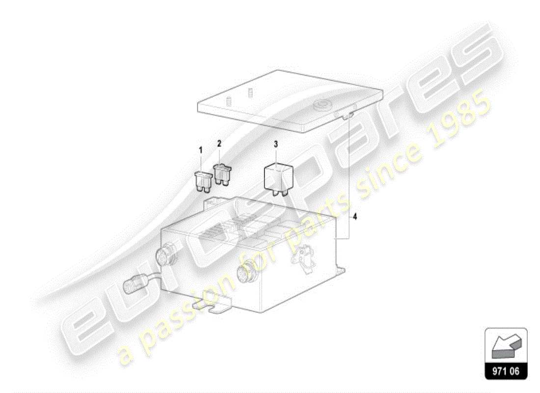 lamborghini diablo vt (1995) fuses part diagram