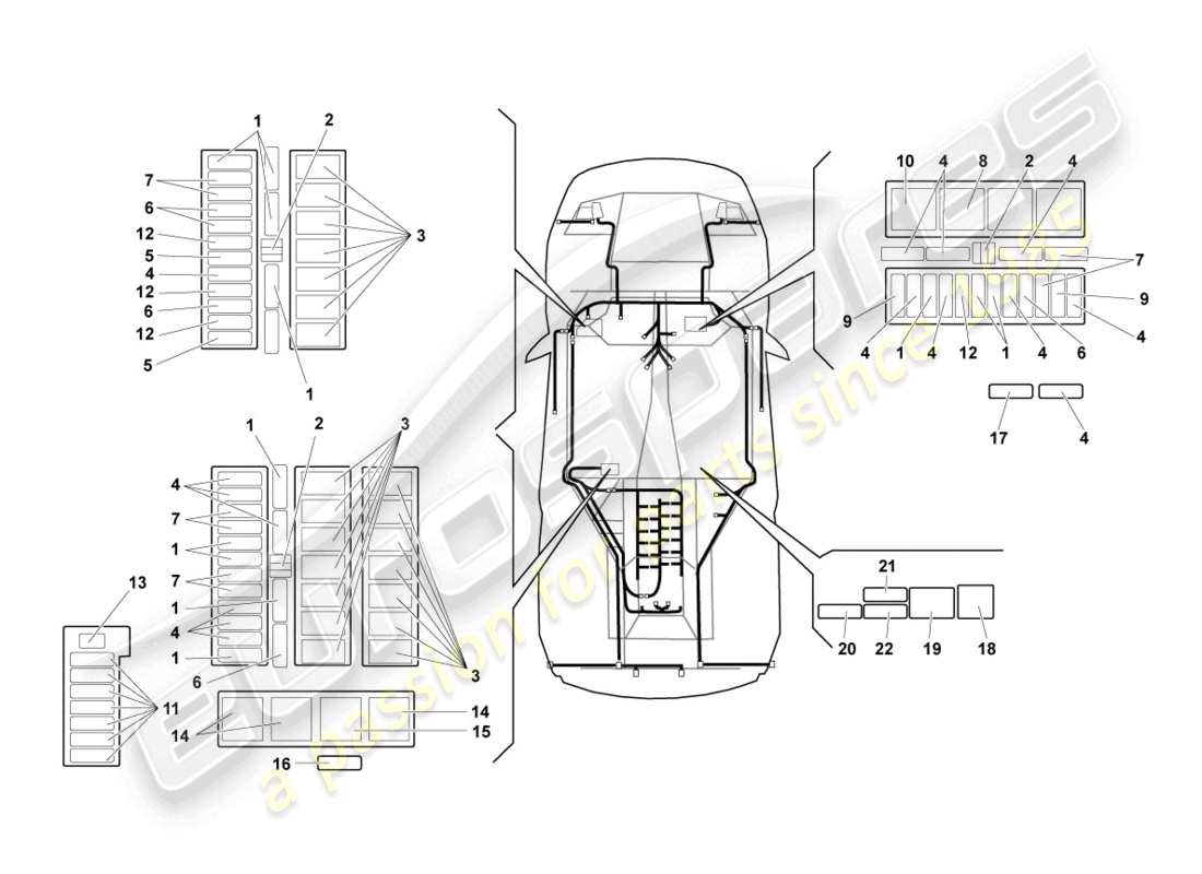 part diagram containing part number n01713111